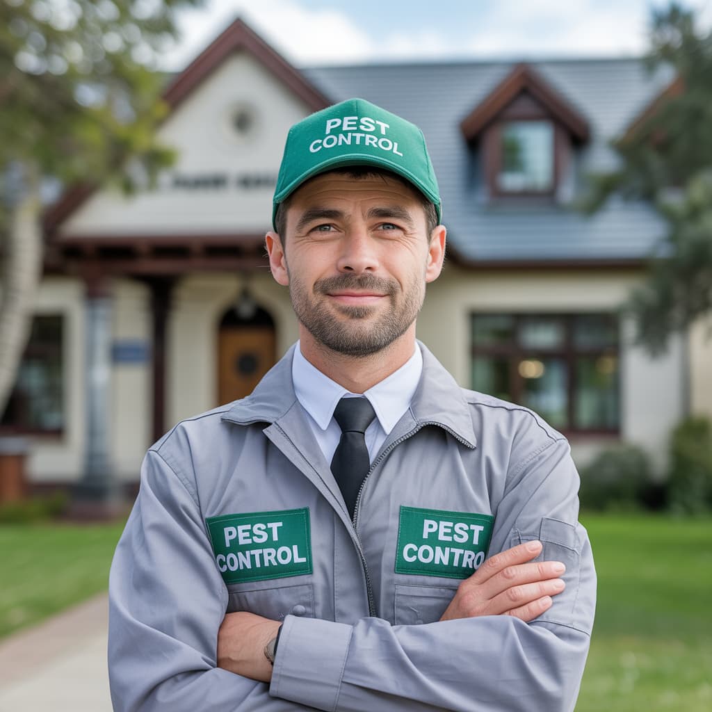 Professional pest control technician in Bronx NY providing expert exterminator services